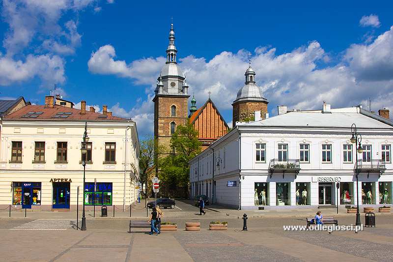 Kamienice i Bazylika św. Małgorzaty - Nowy Sącz. Zdjęcie nr 84136 / 102505