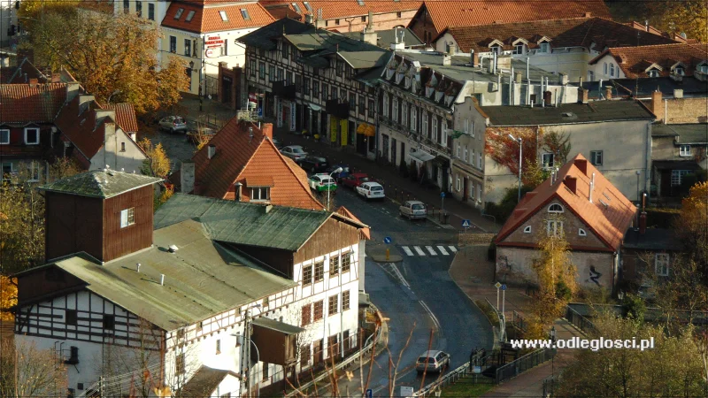 Ul. Stary Rynek Oliwski, widok z Pachołka - Gdańsk. Zdjęcie nr 5355 / 10559